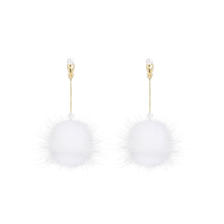 dodogogo 毛球耳钉 KK0269