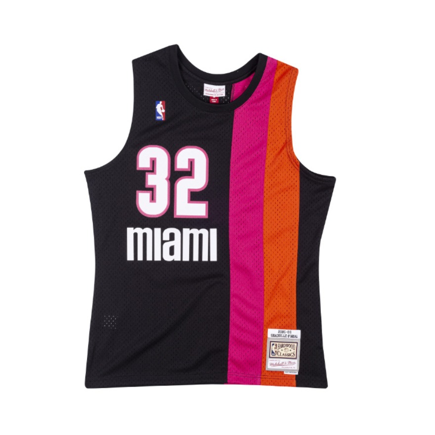 Mitchell Ness 奥尼尔 热火队 32号球衣