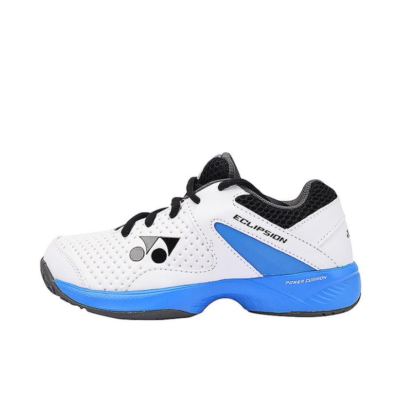 推荐商品：YONEX/尤尼克斯 青少年系列 耐磨 防滑 缓震 羽毛球鞋 S2JEX 白色/天蓝