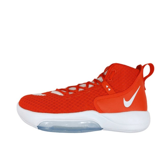 推荐商品：Nike Zoom Rize 1 减震回弹 防滑耐磨 舒适透气 实战 织物 支撑 时尚百搭 篮球鞋 橙色/白色