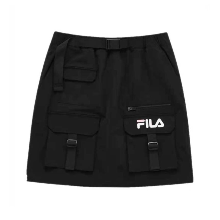 FILA FUSION 女装 多口袋工装风半身短裙 T11W123304F