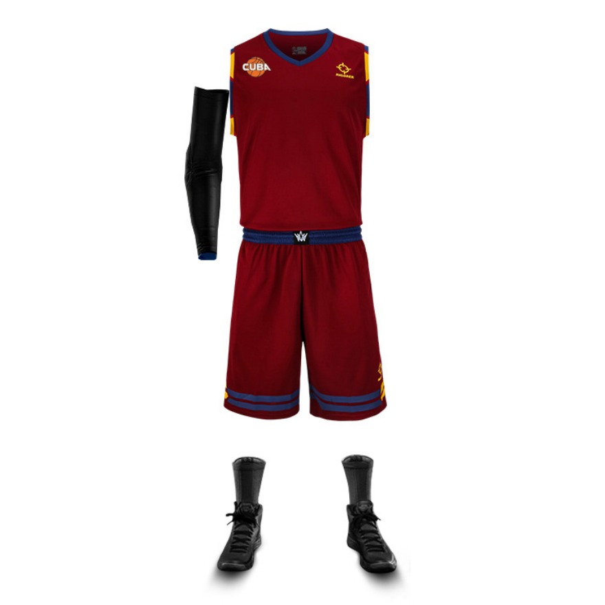 准者 篮球比赛训练团购队服胶印印字运动套装 男女同款 Z118310105