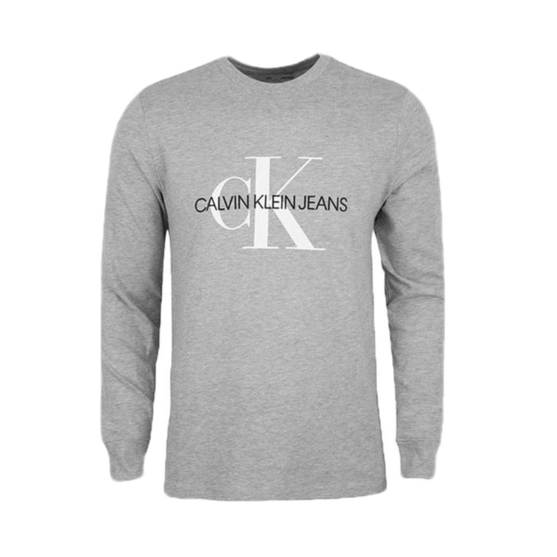 Calvin Klein 字母印花圆领长袖T恤 男女同款 41VM882000