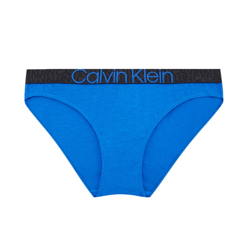 Calvin Klein 三角腰边大Logo内裤 女装 QF6580AD
