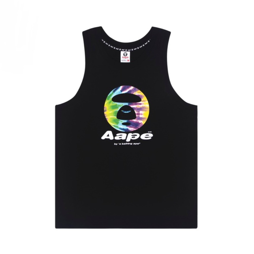 Aape 猿颜印花无袖运动背心 男女同款 0722