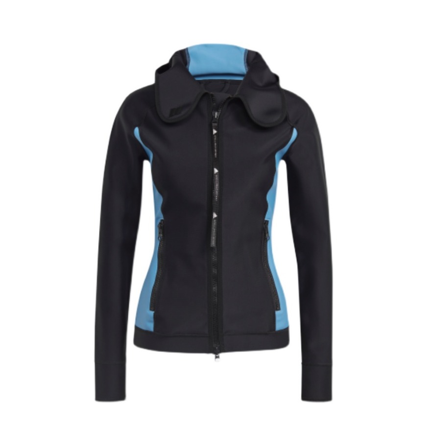 adidas 紧身连帽运动女子外套 GL7627