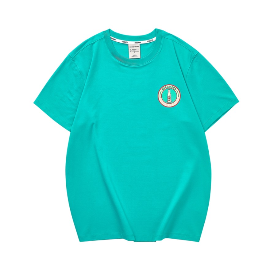 Skechers 女装 休闲时尚印花短袖T恤 L221U026