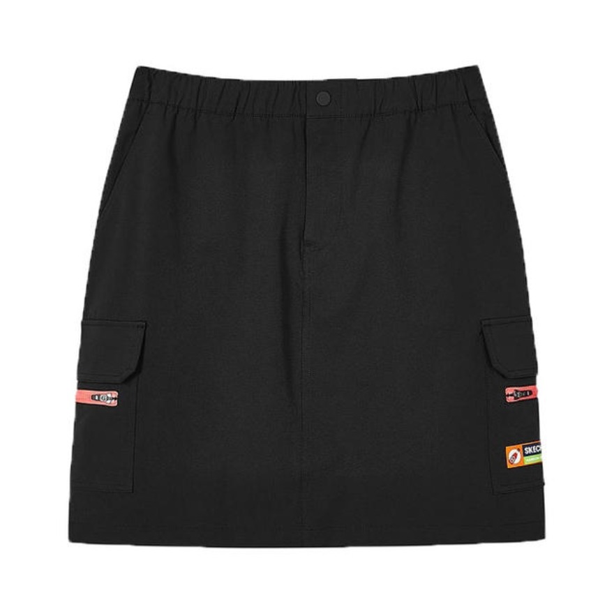 Skechers 2024AW 梭织透气半身短裙 L221W123