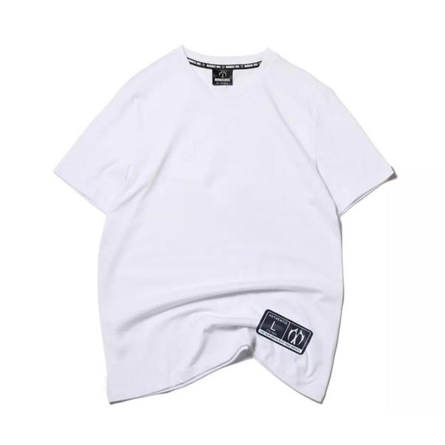 MIRACLE KILL 纯色MK标烫休闲圆领T恤 男女同款 MK-1010220T-35