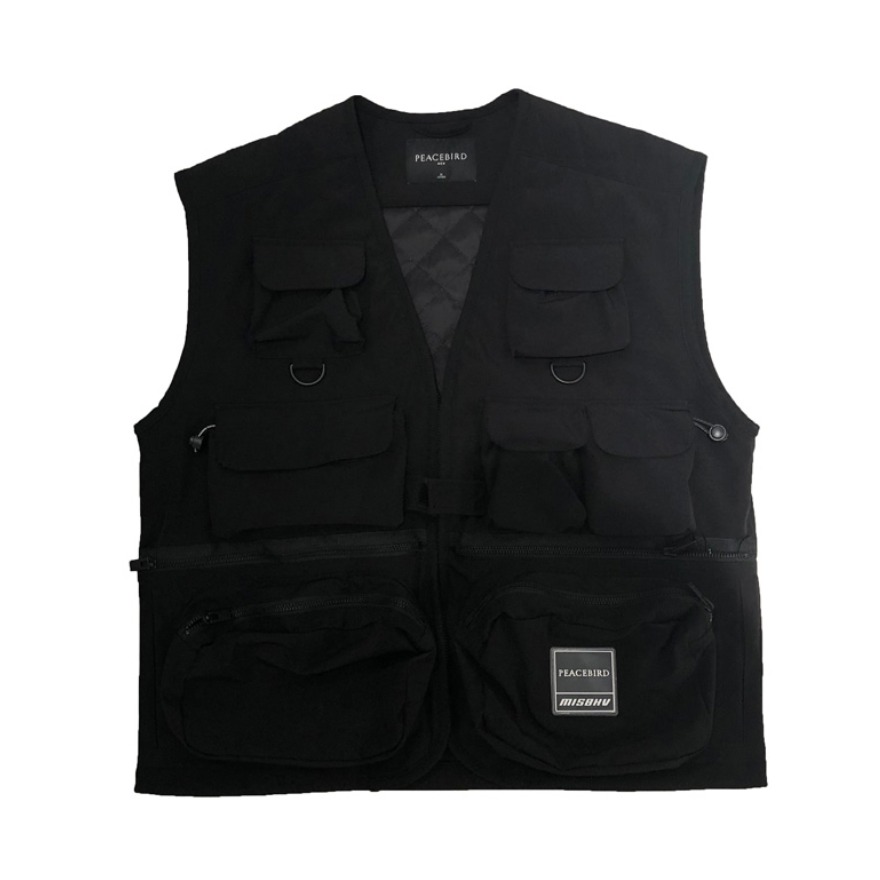 PEACEBIRD 时尚潮流马夹 BYBG94A63