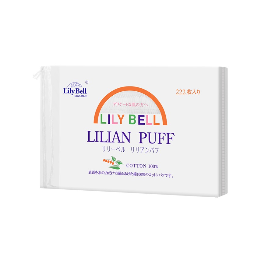 推荐商品：LilyBell/丽丽贝尔 化妆棉系列 纯棉加厚亲肤深层清洁