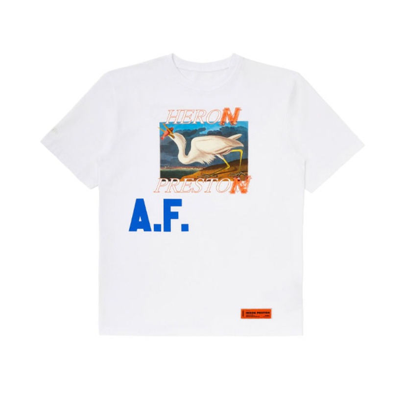 Heron Preston 时尚圆领印花短袖T恤 男女同款 HMAA020R21JER0021045