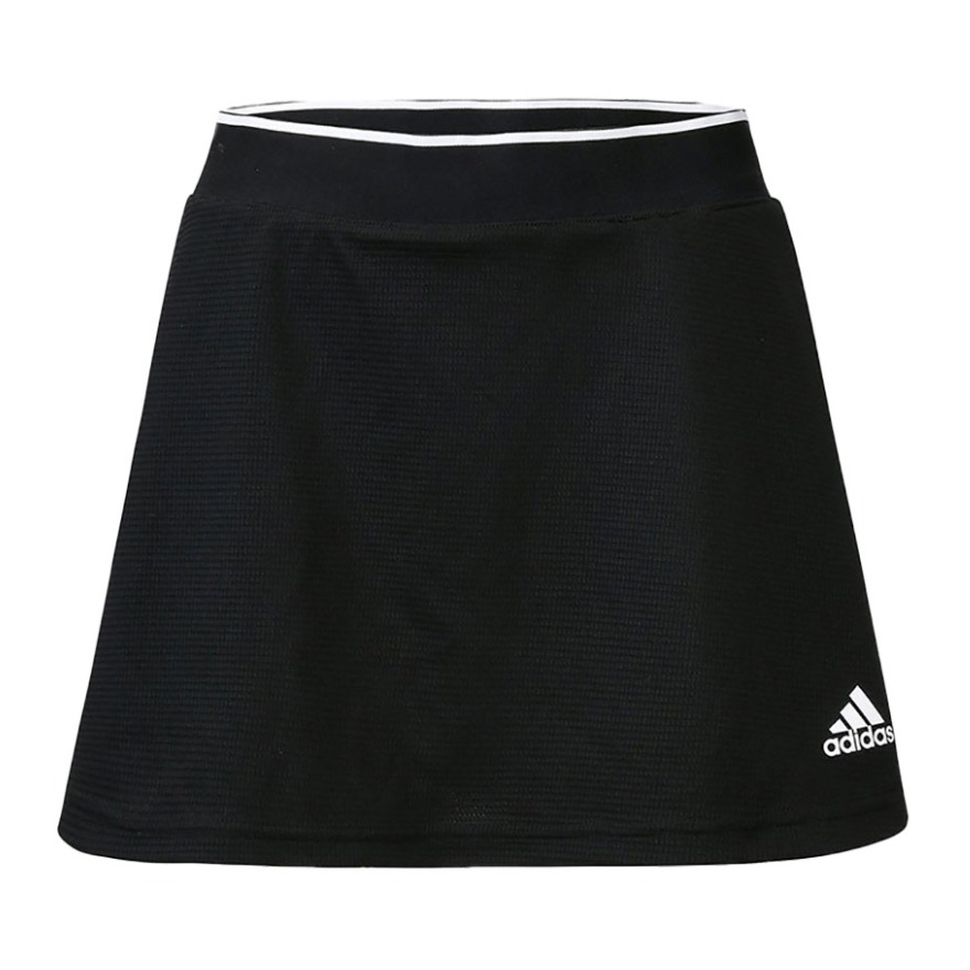 adidas 网球速干透气防走光半身短裙运动短裤 女装 GL5480