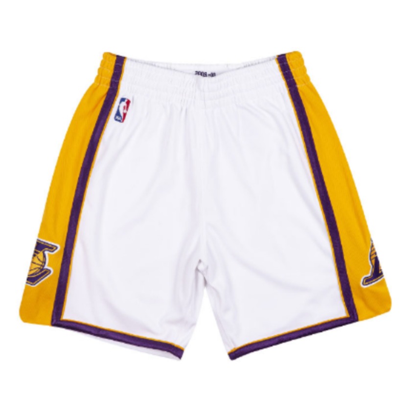 Mitchell Ness 赛场系列 NBA湖人队篮球短裤 