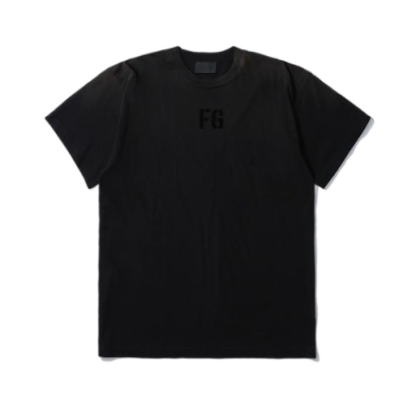 【明星同款】Fear of God 主线 FG Logo圆领短袖T恤