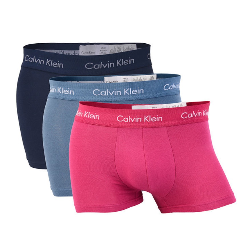 Calvin Klein 纯色平角内裤（3条装）98742