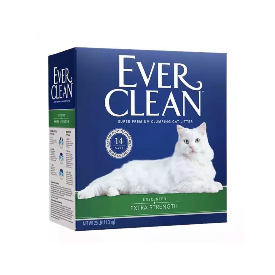 推荐商品：Ever Clean/铂钻 原味膨润土猫砂除臭结团低尘