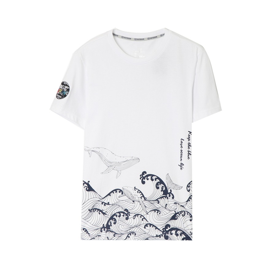 361° 海浪休闲短袖T恤 552023111