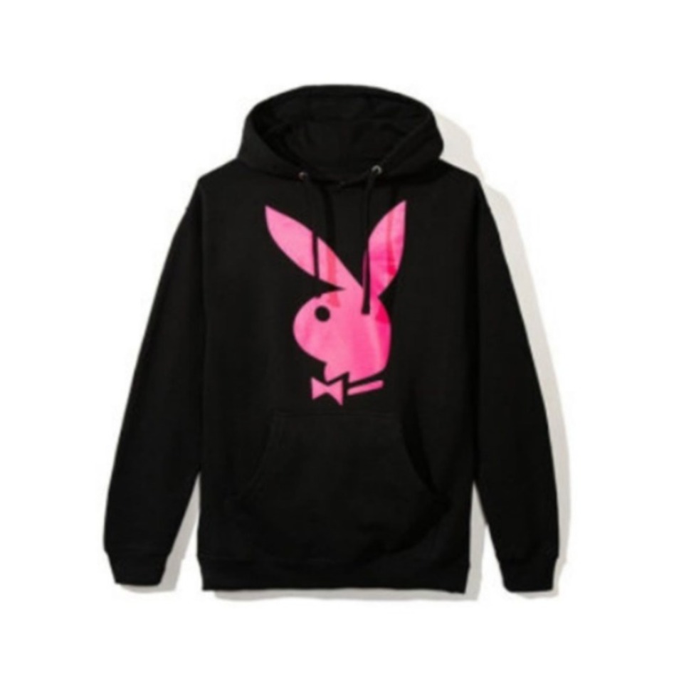 ASSC  & Playboy ANTI SOCIAL SOCIALCLUB花花公子联名兔子连帽卫衣 男女同款