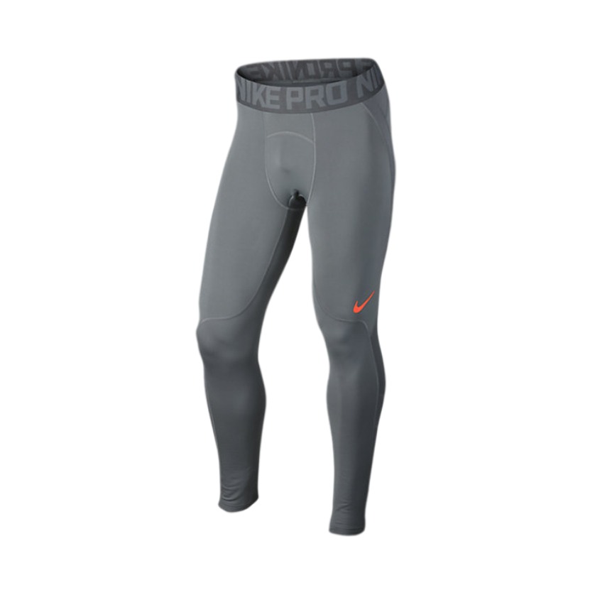 Nike Pro HyperWarm 品牌Logo印花保暖训练紧身裤 838016