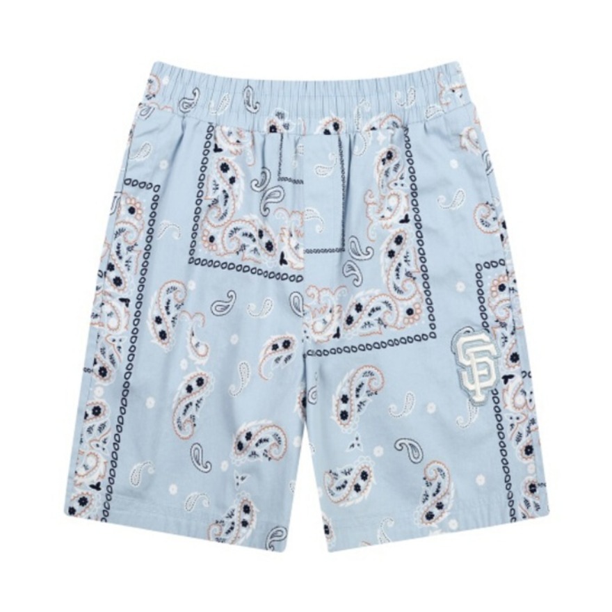 MLB 旧金山巨人队 腰果花休闲短裤 男女同款 31SMUP131