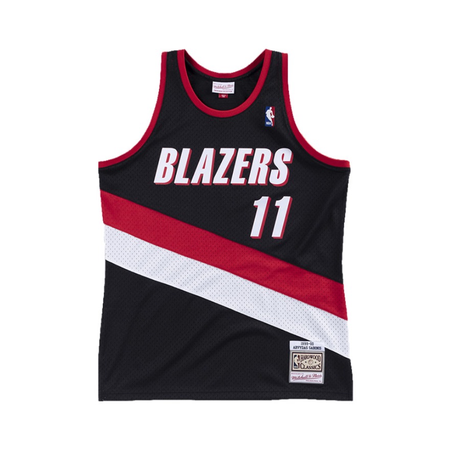 Mitchell Ness 萨博尼斯 开拓者队 11号球衣
