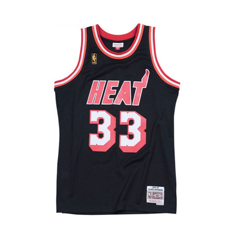 Mitchell Ness 莫宁 热火队 33号球衣