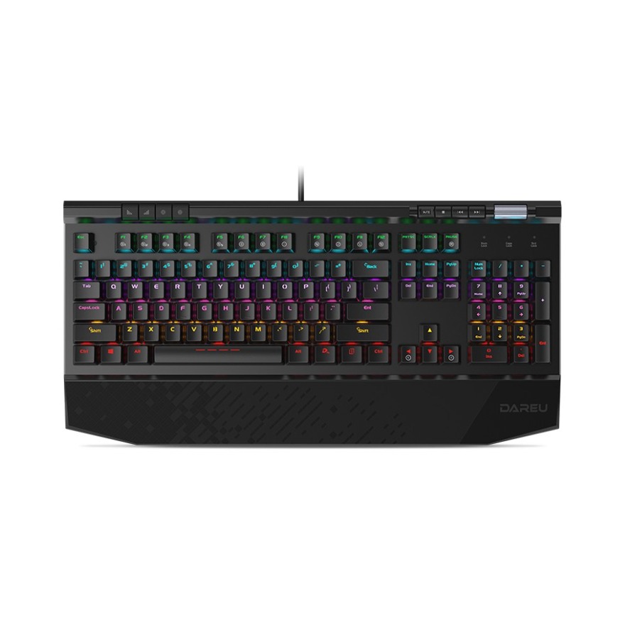 Dareu/达尔优 EK812 升级版 背光 有线机械键盘 104键