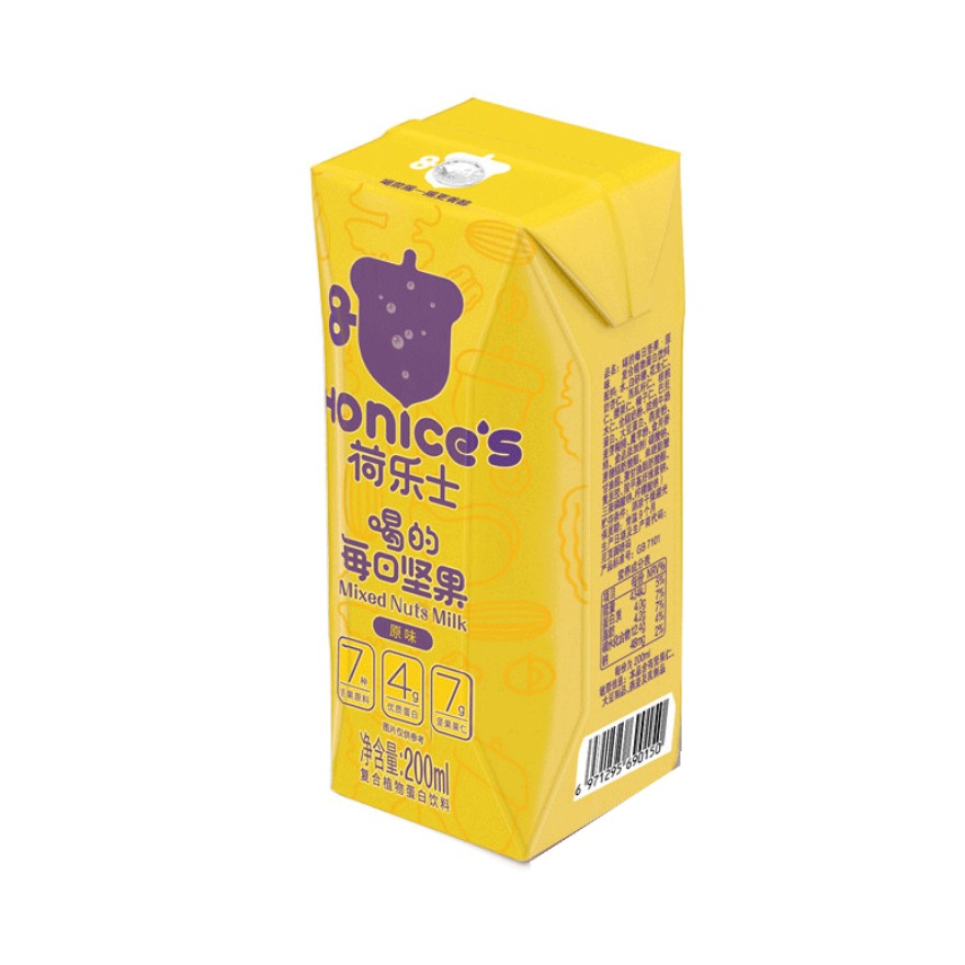 推荐商品：Honice's/荷乐士 喝的每日坚果奶 高钙低糖 经典原味