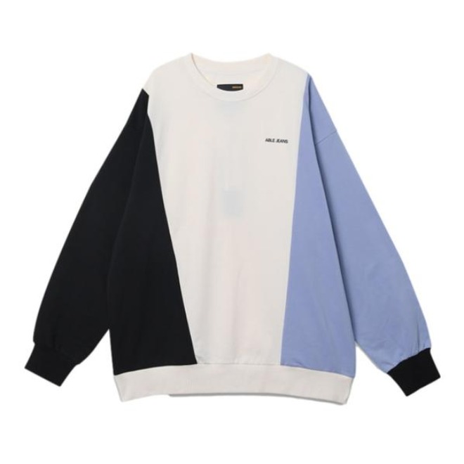 ABLE JEANS x 小黄人 联名宽松圆领卫衣 787012