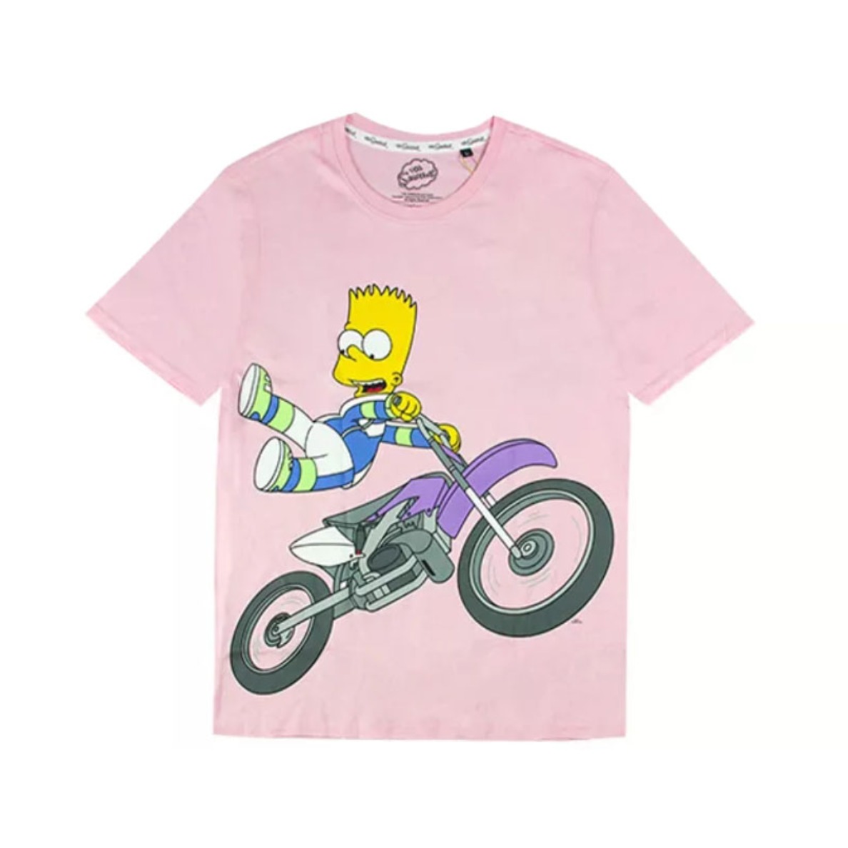 The Simpsons  印花宽松短袖T恤  SPATE202132W-H07