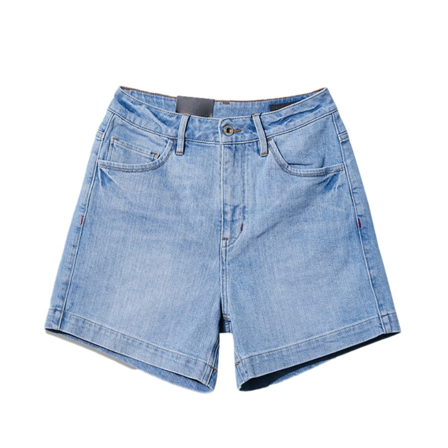 ABLE JEANS 高腰松垮潮牛仔短裤 323903038