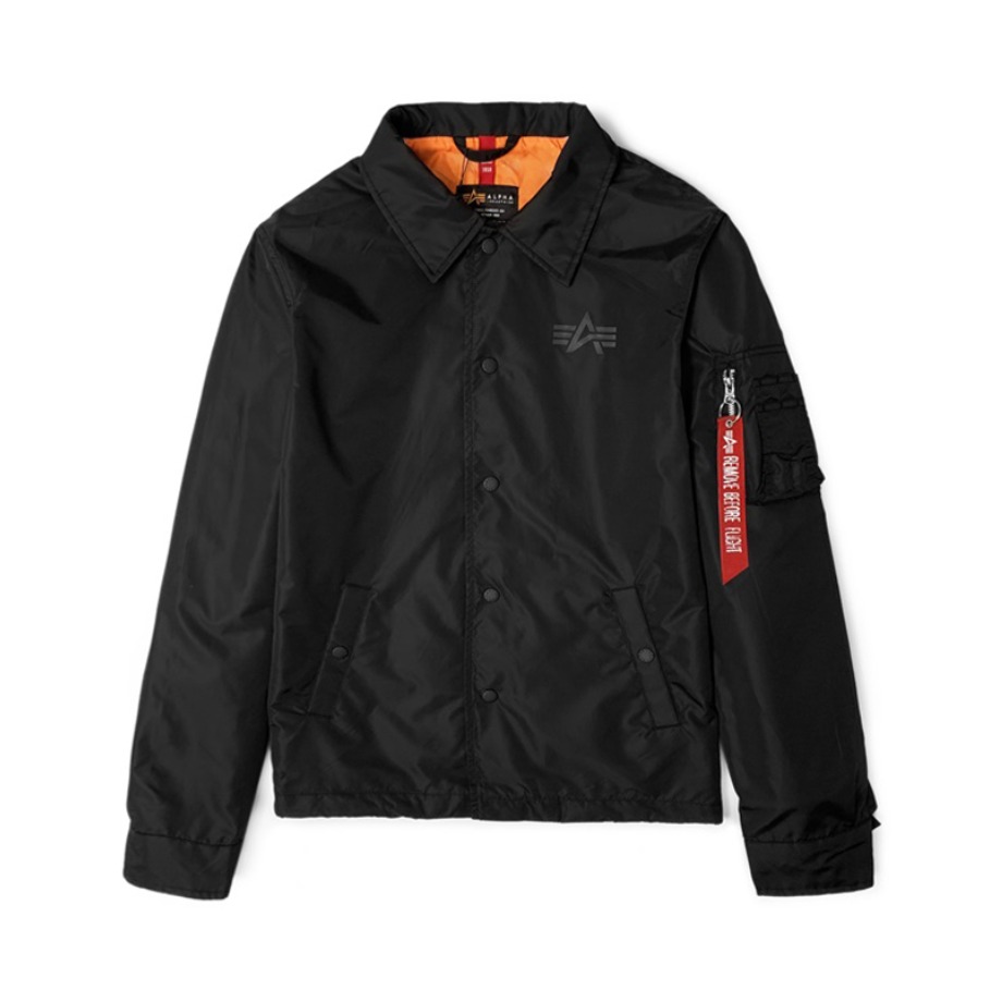 Alpha Industries/阿尔法工业 街头教练休闲翻领夹克 男女同款 MJL49000C1