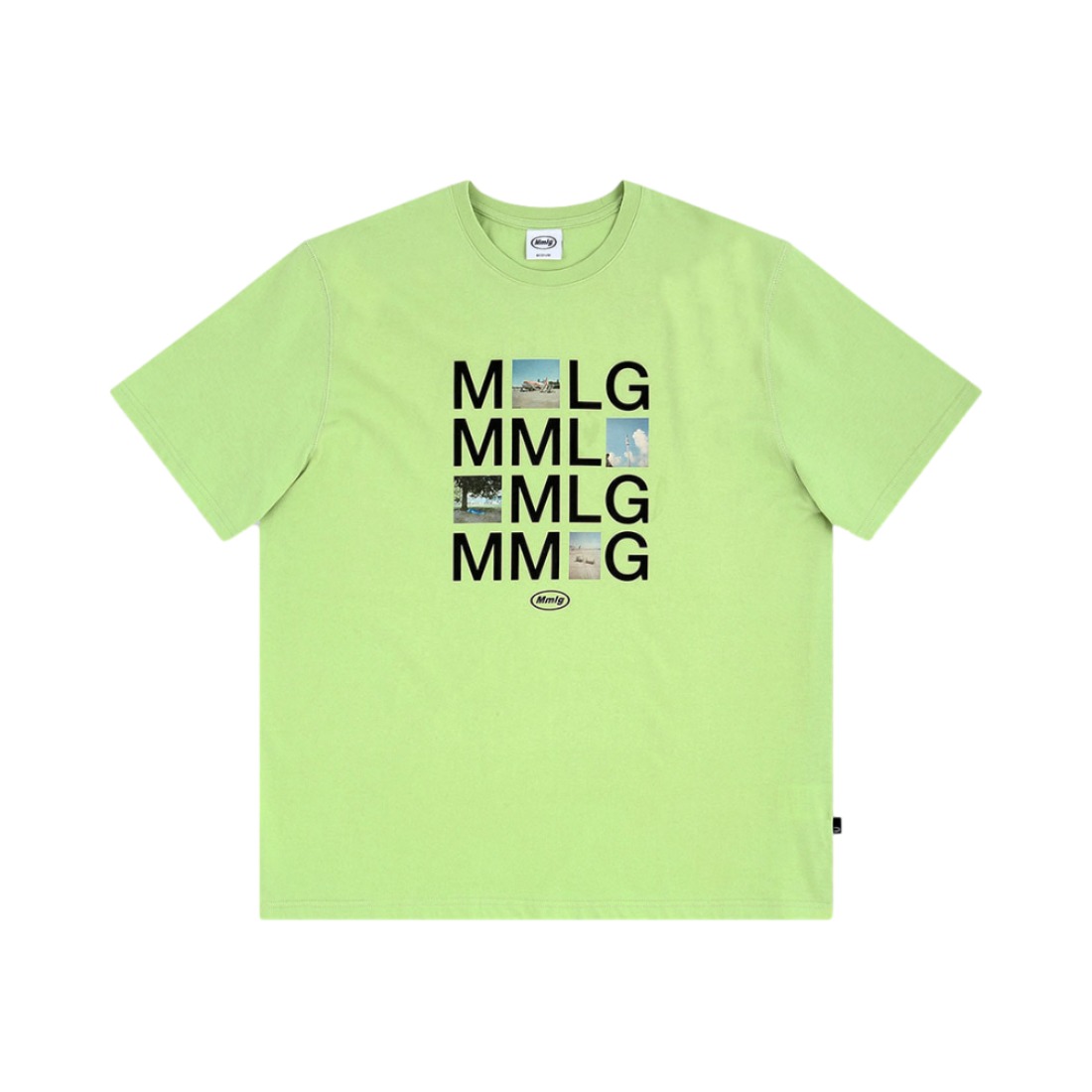 【张凌赫张极同款】87mm 大写字母印花LOGO短袖T恤 男女同款