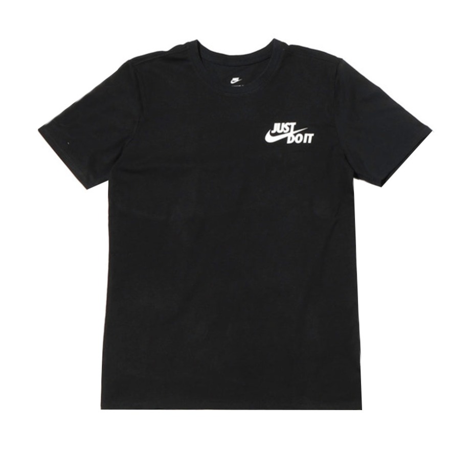 Nike 宽松运动滑板黑色印花短袖T恤 847615