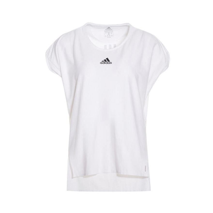 adidas 休闲舒适圆领运动短袖T恤 女装 FI6743
