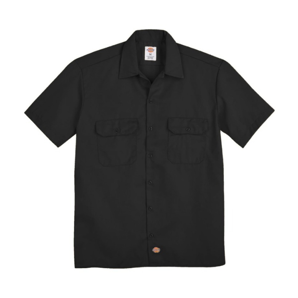 Dickies 嘻哈街头宽松大码短袖开衫工装衬衫 男女同款 DK001574