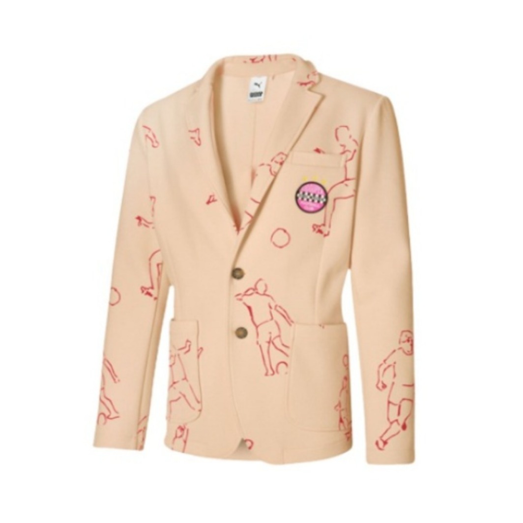 【徐子未同款】Puma X KS TAILORED JACKET 联名卡通动漫针织夹克 598436