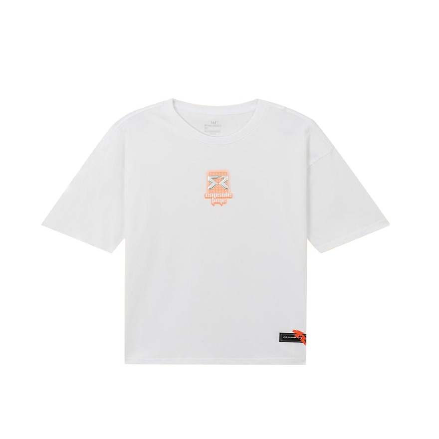 361°/361度童装 宽松透气圆领短袖T恤 552129112