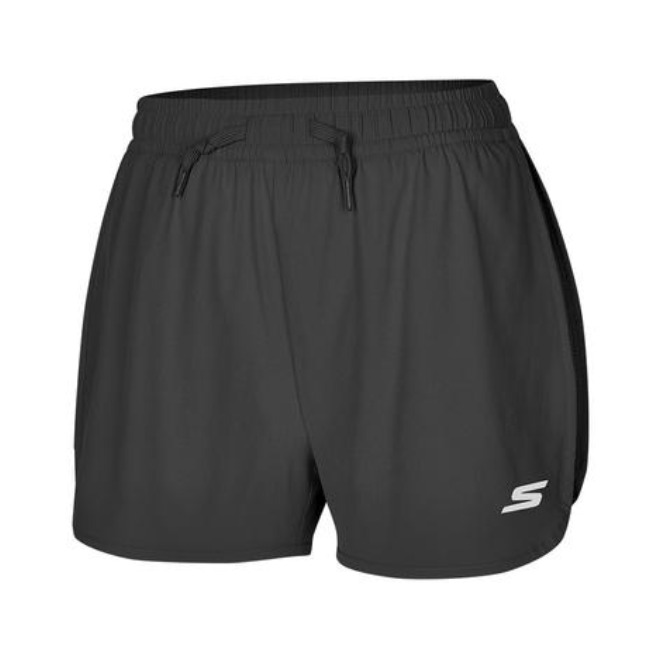 Skechers 抽绳设计运动健身跑步户外短裤 P221W007