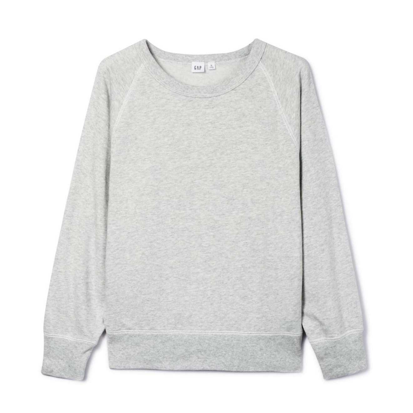 Gap 圆领套头卫衣运动衫短款上衣 男女同款 440826