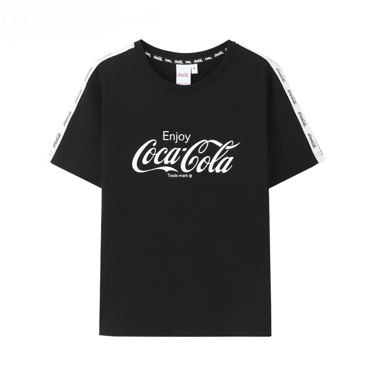 Coca-Cola可口可乐 简约基础百搭潮牌T恤 女装