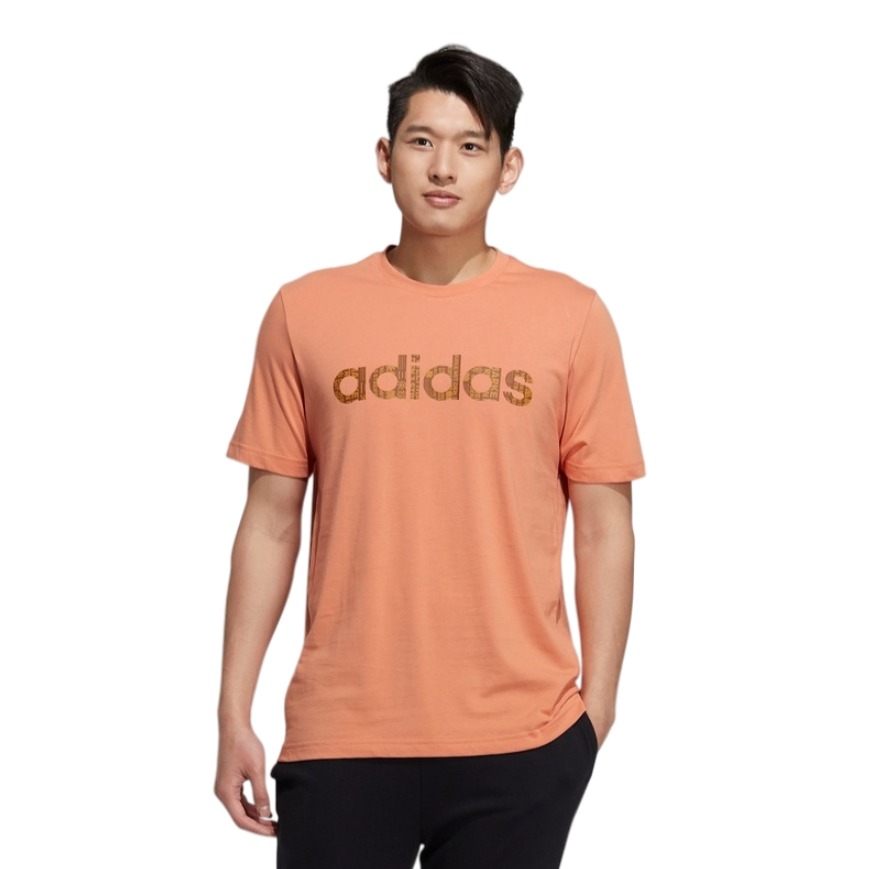 adidas 休闲运动舒适圆领短袖T恤 GP4882