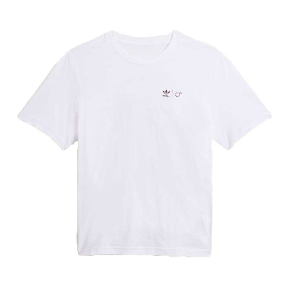 adidas Originals 三叶草菲董联名休闲短袖T恤 GV4338
