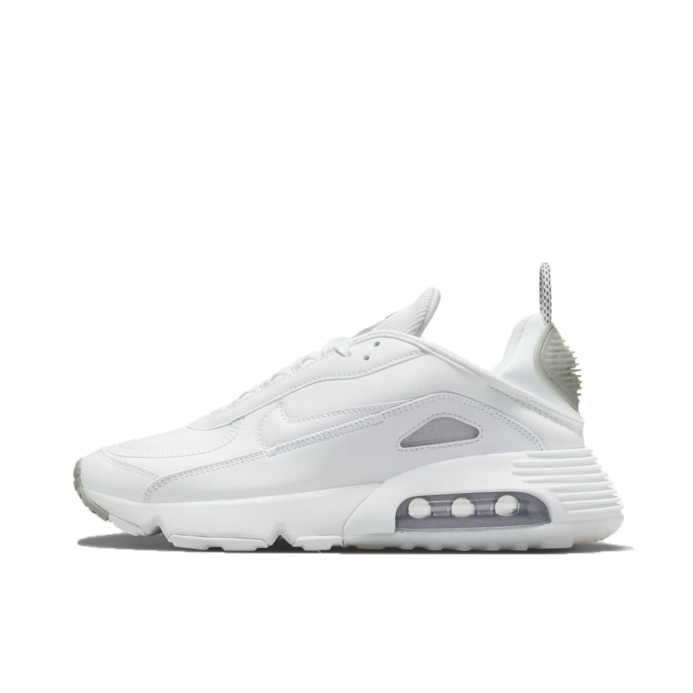 推荐商品：Nike Air Max 2090 跑鞋 缓震耐磨轻便透气潮流休闲舒适织物运动圆头回弹 白色/金属银