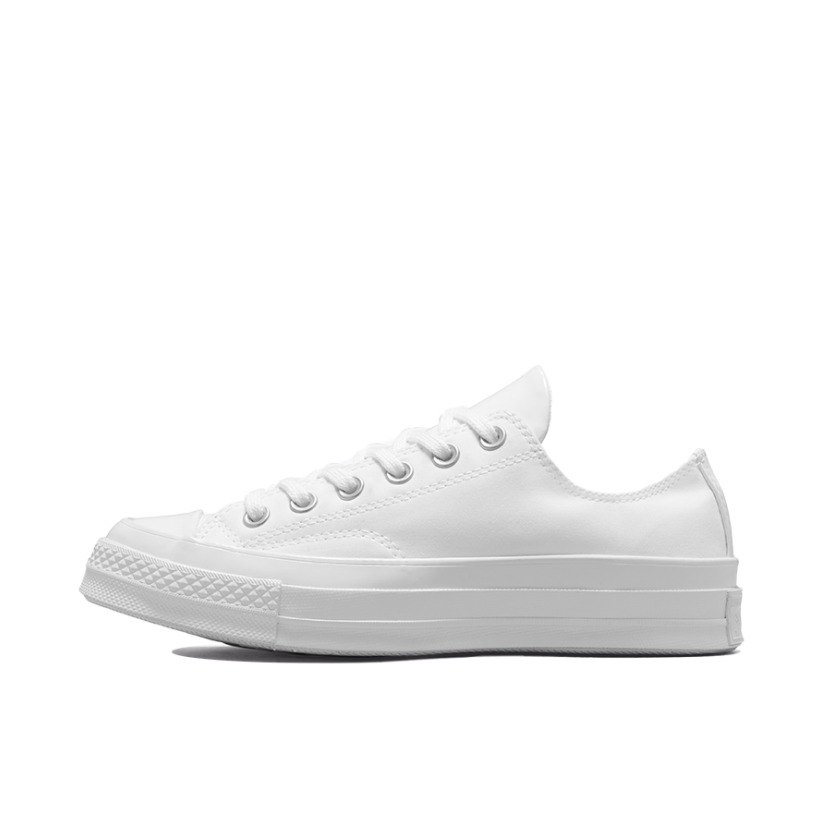 推荐商品：Converse/匡威 1970s 帆布鞋 圆头防滑经典复古轻便时尚拼接百搭 低帮/纯白