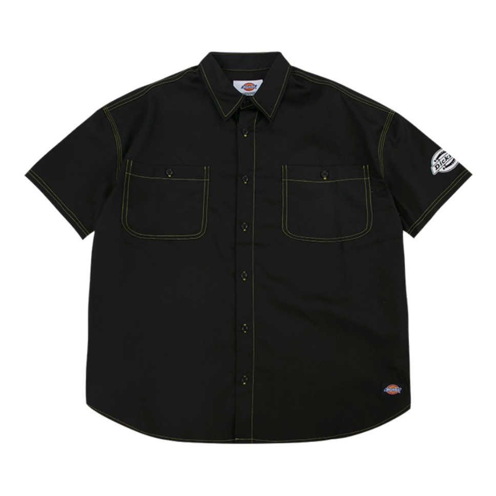 Dickies 压线印花工装衬衫 男女同款 DK007483