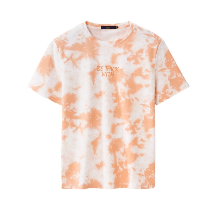 HLA 舒适透气短袖T恤 HNTBJ2D523AJK