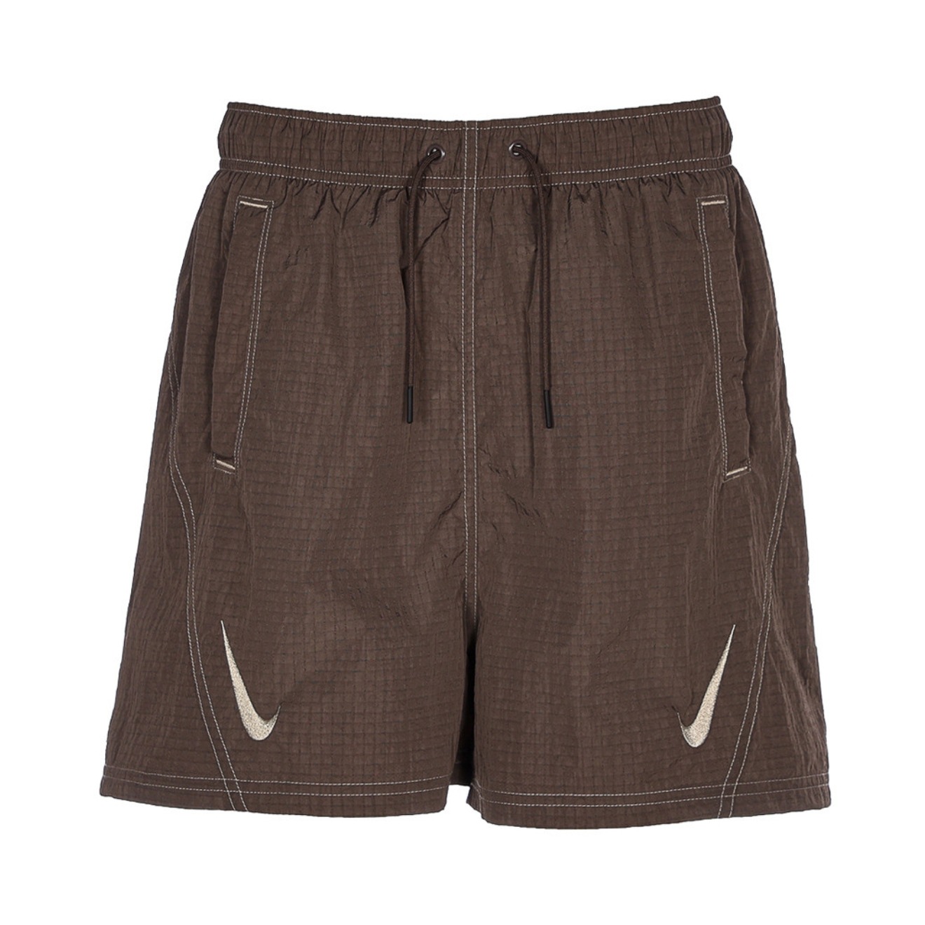 Nike 纯色梭织中腰运动短裤 女装 DD5593