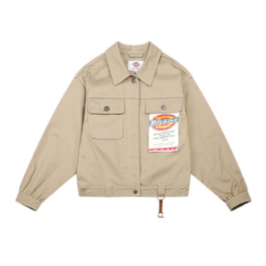 Dickies 标签装饰落肩袖夹克 DK008108